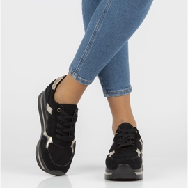 Kožne tenisice Filippo DP2004 / 21 Bk crne crna 1