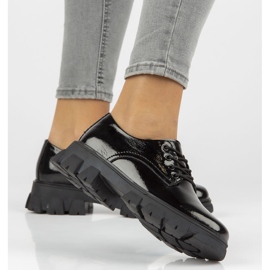 Kožne cipele Filippo DP3153 / 21 Bk crne crno 1