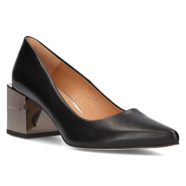 Kožne cipele Filippo 2018 Crni nikal crna 1