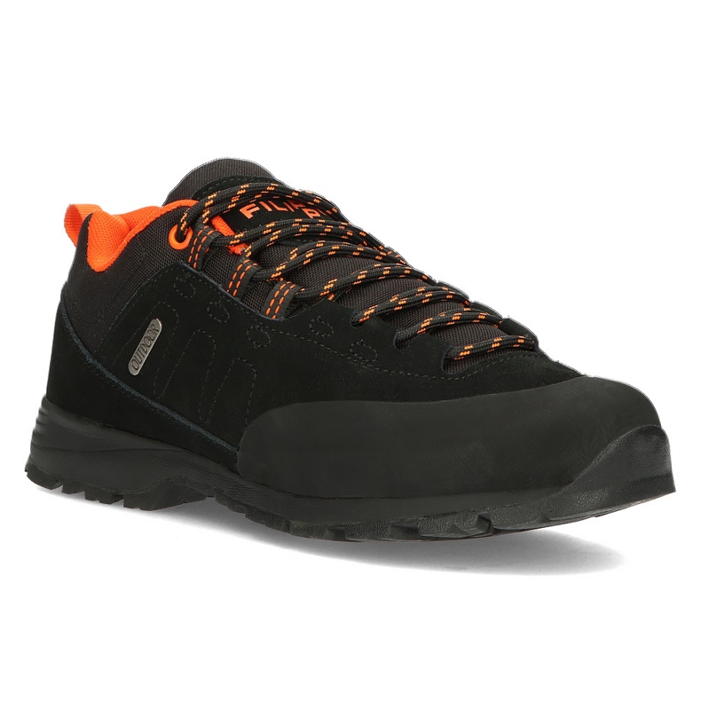 Kožne planinarske cipele Filippo MTR3402 / 21 Bk crne crno 1