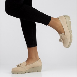 Kožne cipele Filippo DP3162 / 22 Bež 1