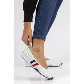 Kožne cipele Filippo DP2063 / 22 Wh bijele bijela 2