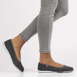 Kožne cipele Filippo DP143 / 22 Gr sive siva 2