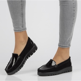 Kožne cipele Filippo DP3024 / 22 Bkl crne crna 1