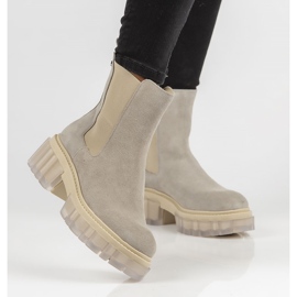 Sive čizme od antilopa Filippo 30328 siva 1