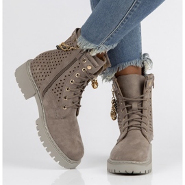 Filippo DBT3677 / 22 Gr sive čizme siva 1