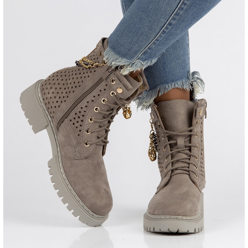 Filippo DBT3677 / 22 Gr sive čizme siva 1