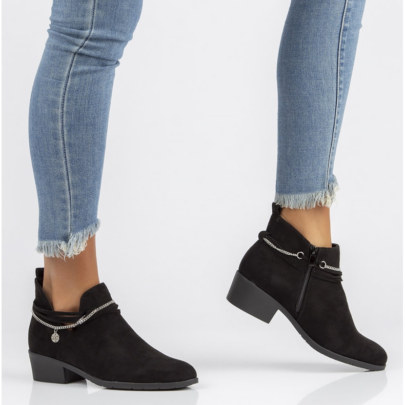 Crne čizme Filippo DBT3672 / 22 Bk crno 1