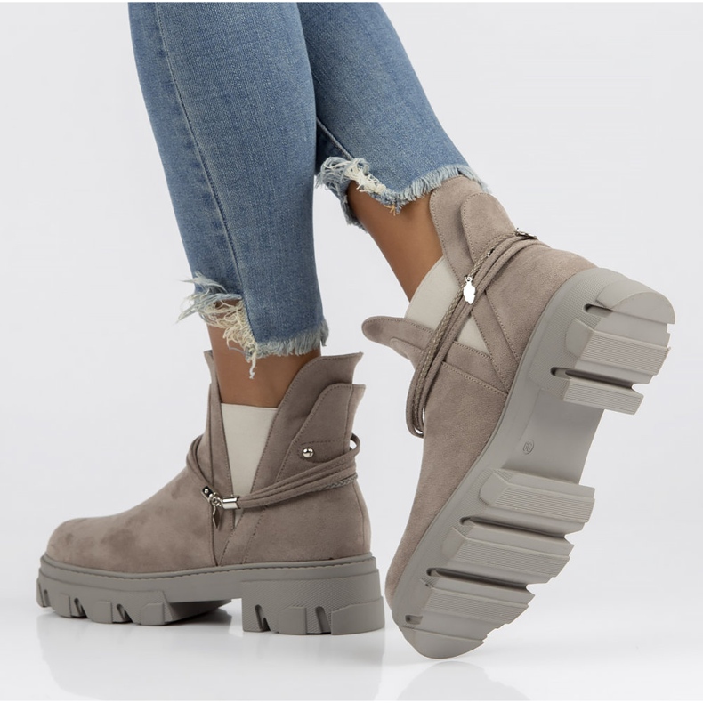 Filippo DBT3674 / 22 Gr sive čizme siva 2