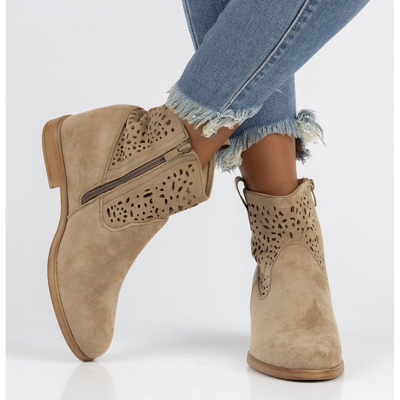 Filippo DBT3676 / 22 Bež čizme 2