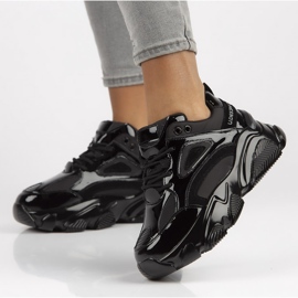 Kožne tenisice Filippo BJ1848-SP crne crno 1