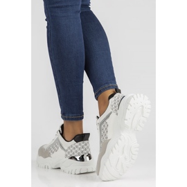 Tenisice Filippo BB116 bijele i crne bijela crno 1