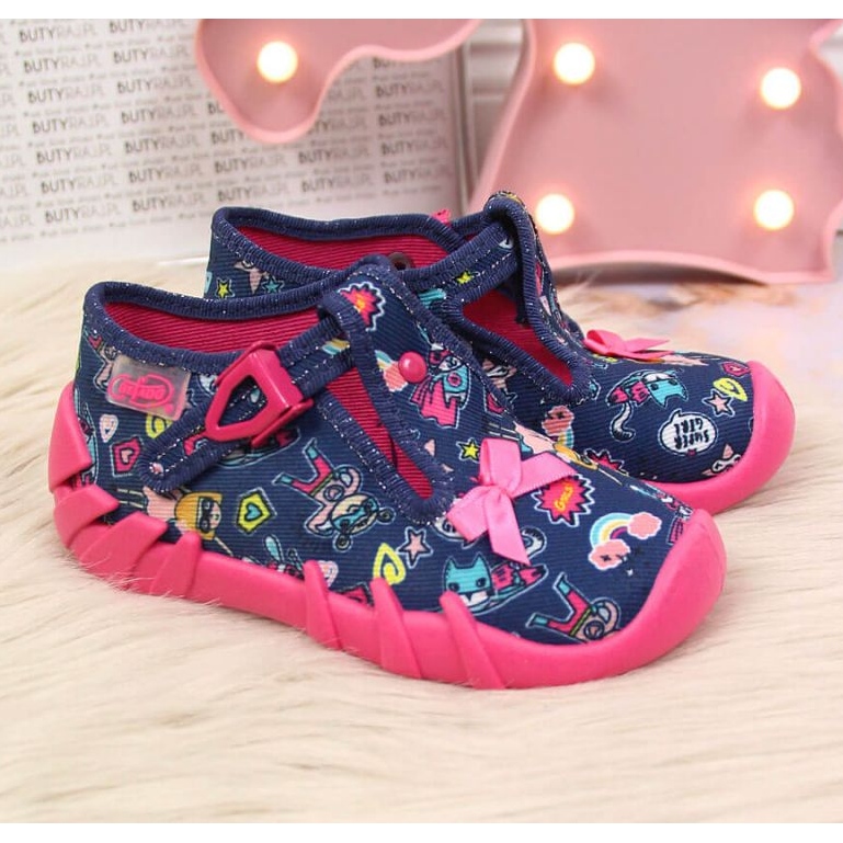 Befado Jr BEF2N tamnoplave papuče mornarsko plava 2