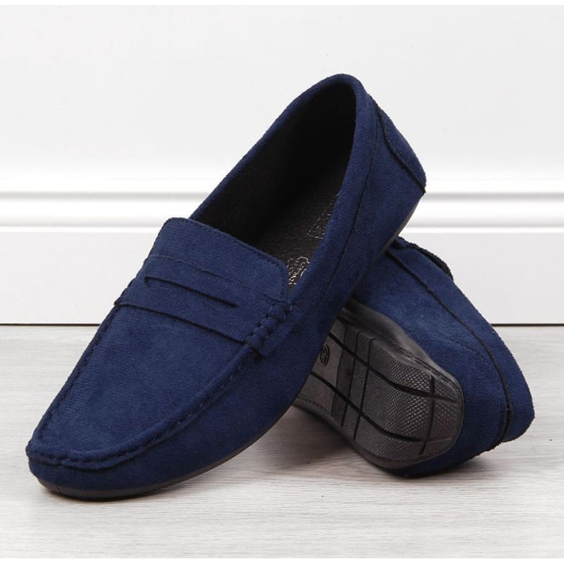 Slip on loaferice M EVE340B tamnoplave mornarsko plava 2