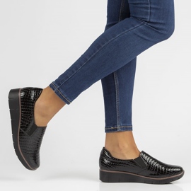 Kožne cipele Filippo DP3616 / 22 Bk crne crna 1