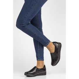 Kožne cipele Filippo DP3616 / 22 Bk crne crna 2