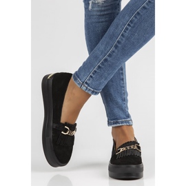 Kožne cipele Filippo DP3532 / 22 Bk crne crno 1