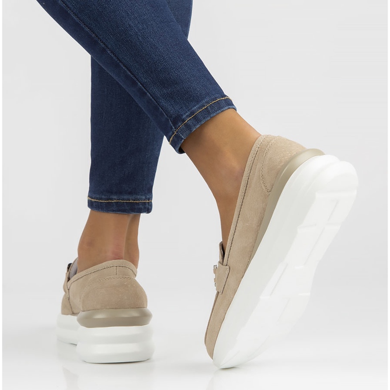 Kožne cipele Filippo DP3504 / 22 Bež 1