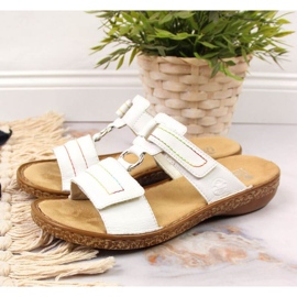 Čičak koža Rieker W RKR511 bijela 2