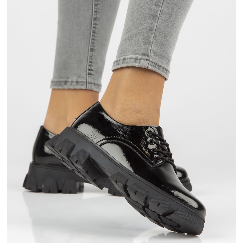 Kožne cipele Filippo DP3153 / 22 Bk crne crna 1