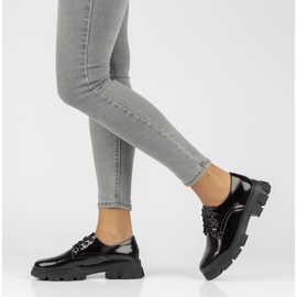 Kožne cipele Filippo DP3153 / 22 Bk crne crno 2