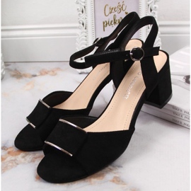 Sandale na post Sergio Leone W SK139E crne crno 2