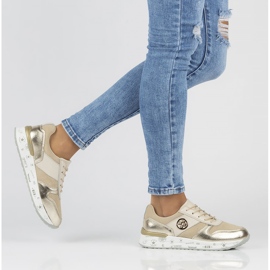 Kožne tenisice Filippo DP3542 / 22 Bež 1