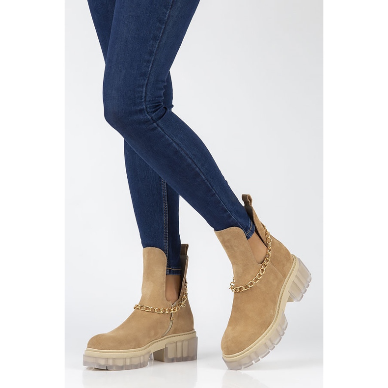 Antilop čizme Filippo 30065 deva bež smeđa 1