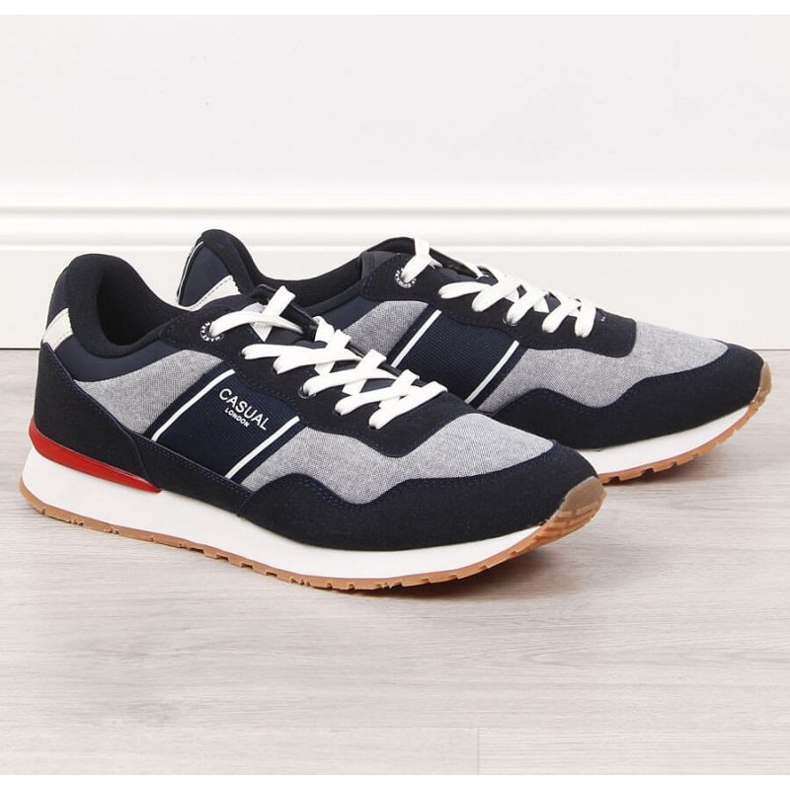 Ležerne sportske cipele Mckeylor M JAN123B tamnosive tamnoplava 1