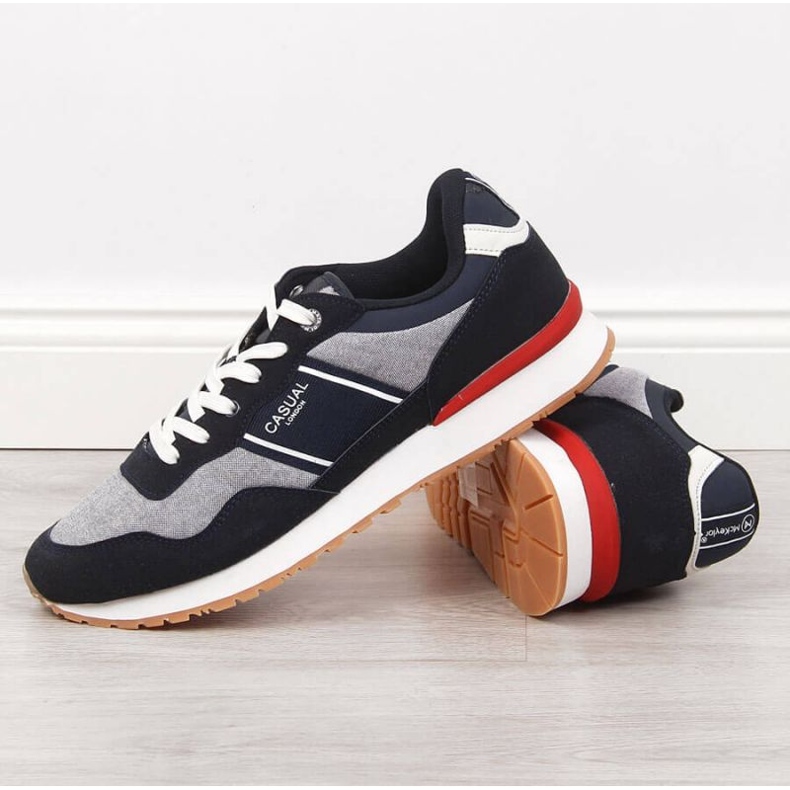 Ležerne sportske cipele Mckeylor M JAN123B tamnosive mornarsko plava 2