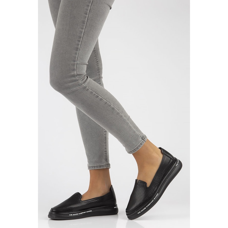 Kožne cipele Filippo DP3623 / 22 Bk crne crna 1