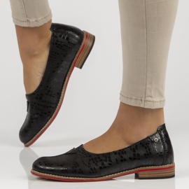 Kožne cipele Filippo DP3545 / 22 Bk crne crna 1