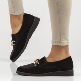 Kožne cipele Filippo DP3696 / 22 Bk crne crno 1