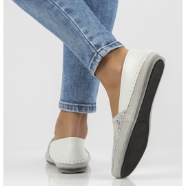 Kožne cipele Filippo DP031 / 22 Wh Bl bijela plava 2