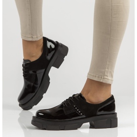 Kožne cipele Filippo DP3713 / 22 Bk crne crna 1