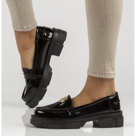 Kožne cipele Filippo DP3712 / 22 Bk crne crna 1