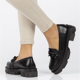 Kožne cipele Filippo DP3221 / 22 Bk Bk crne crna 1