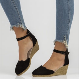 Kožne sandale Filippo DS1394 / 22 Bk crne crna 1