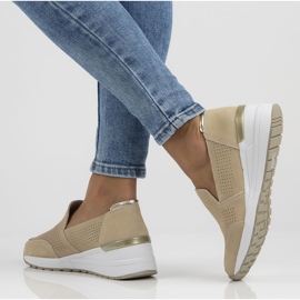 Kožne cipele Filippo DP3537 / 22 Bež 2