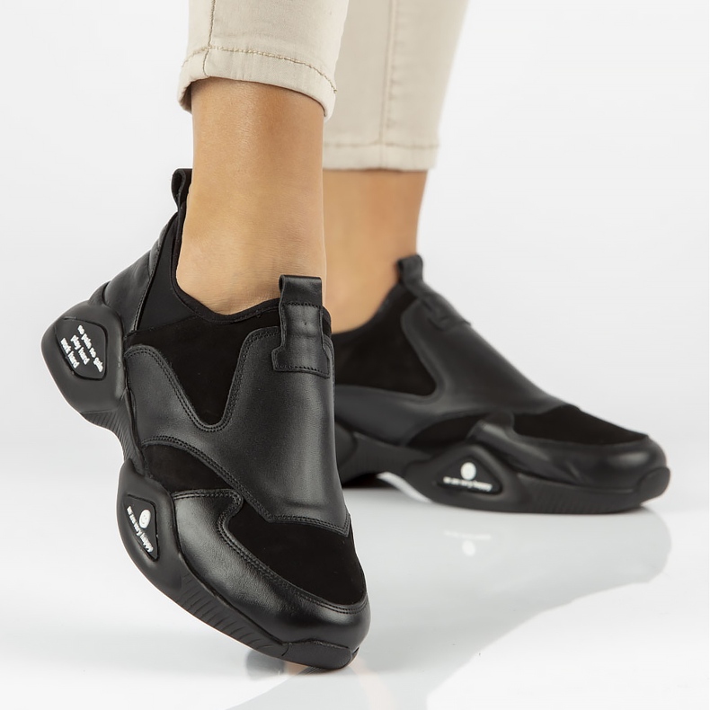 Kožne cipele Filippo DP3911 / 22 Bk crne crna 1