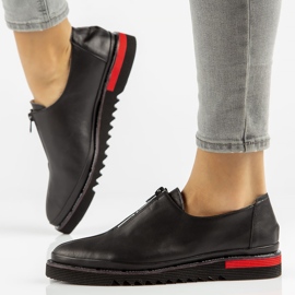 Kožne cipele Filippo DP3915 / 22 Bk crne crno 1