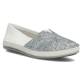 Kožne cipele Filippo DP031 / 22 Bl plave bijela plava 1