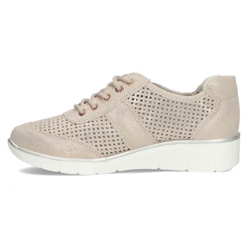 Kožne cipele Filippo DP028 / 22 Go zlatne zlatni 1