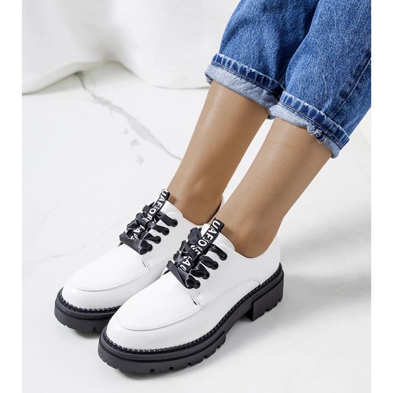 Bijele ženske cipele Merivale bijela 2