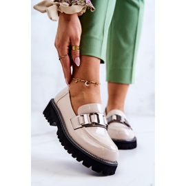 S.Barski Lakirane kožne cipele svijetlobež Corine 1