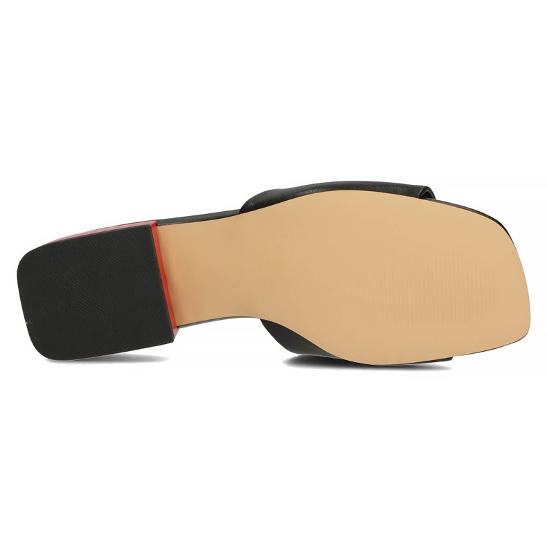 Kožne papuče Filippo DK3721 / 22 Bk crne crna 1