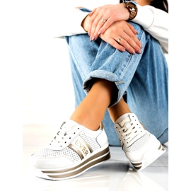 Ever Sports cipele za žene Filippo DP1414 bijela i zlatna 2