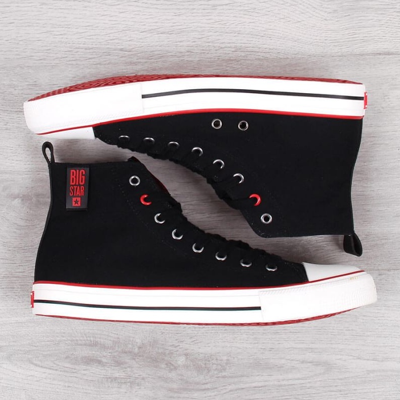 Visoke tenisice Big Star M JJ174065 crne crna 3
