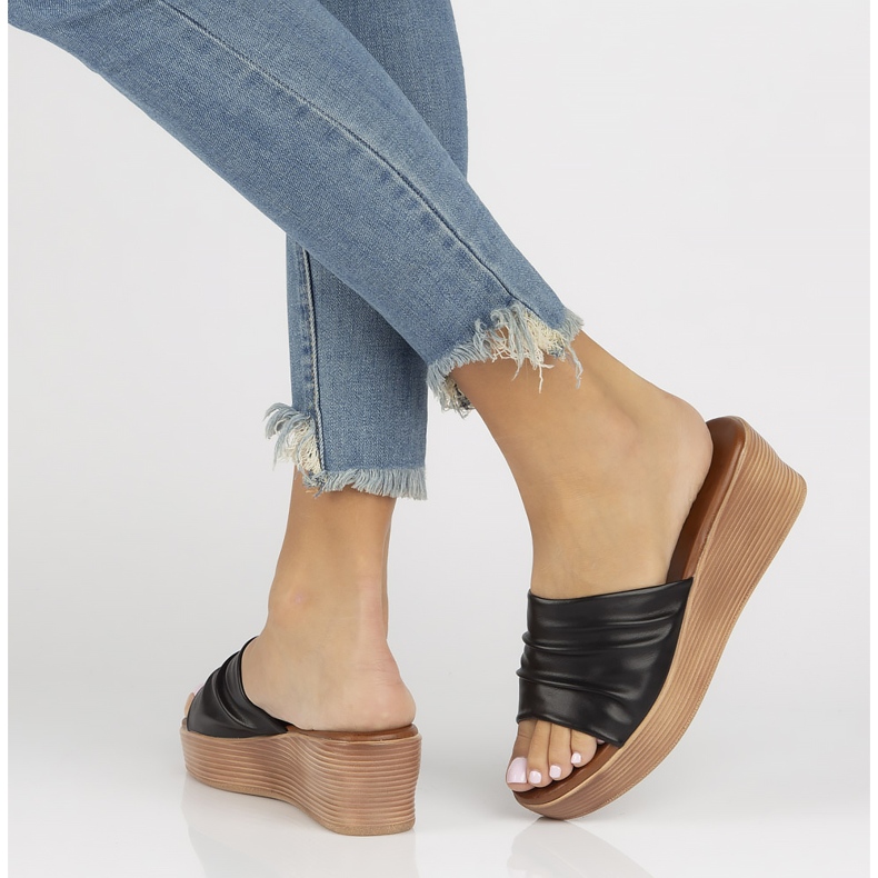 Filippo DK3608 / 22 Bk crne papuče crna 1