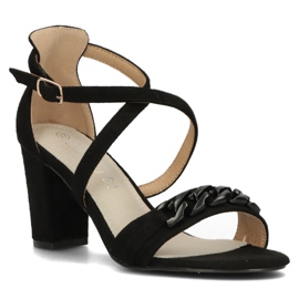 Filippo DS3665 / 22 Bk crne sandale crna 1